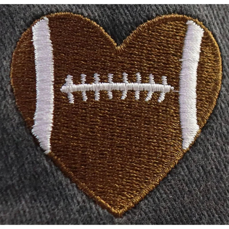 Football Heart Baseball Cap
