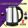 Automatic Electric Kettle 2.0L – Stainless Steel Hot Water Boiler With Auto Shut-Off, LED Display &amp; Temperature Control (1000W, 220V) (Without Box)