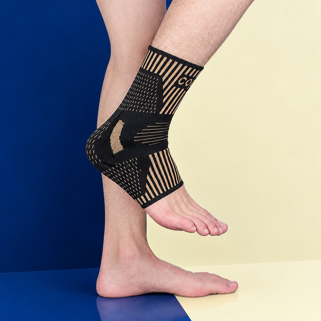 Copper Ion Ankle Support Basketball Running Climbing Sports Protective Gear