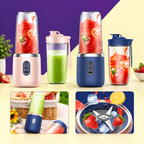 Rechargeable Mini Automatic Electric Juicer 2in1 | Random Color